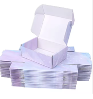 Boîte cadeau en carton ondulé personnalisée avec des matériaux recyclés biodégradables pour l'emballage et l'artisanat