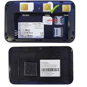 E5885 4G Hotspot WIFI Router 300Mbps 4G LTE เราเตอร์พกพาแบบพกพาฮอตสปอต RJ45พอร์ต LAN สำหรับการเดินทางแบตเตอรี่2600mAh - Product Image 5