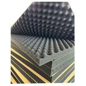 Panel busa Studio dinding akustik kedap suara pabrik penjualan langsung Panel akustik busa piramida