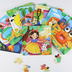 <span class=keywords><strong>Montessori</strong></span> educativi 16 pezzi Puzzle giochi oceano animale Puzzle da tavolo di apprendimento giocattoli per bambini ragazzi ragazze - Product Image 4