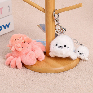 HECION 2026 Portachiavi Peluche Animali Marini Famiglia, Simpatico Giocattolo Morbido a Forma di Animale Marino, Ciondolo per Borsa, Souvenir Acquario, Regalo per Bambini e Amici - Product Image 4