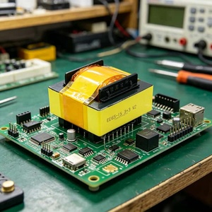 Transformador de Potencia Monofásico Flyback <span class=keywords><strong>MiDEN</strong></span> PQ3225/PQ3230 para Carga Rápida de CC de 4-15kW, Alta Eficiencia, Sumergido en Aceite - Product Image 4