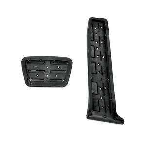 Cardimanson Stainless Steel Accelerator Brake Pedal Covers For Toyota Camry Avalon Lexus ES LS 2018 AT Automatic Transmission - Product Image 2