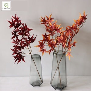 Vente en gros 73cm de feuilles artificielles <span class=keywords><strong>d</strong></span>'<span class=keywords><strong>automne</strong></span> orange en soie <span class=keywords><strong>d</strong></span>'érable <span class=keywords><strong>D</strong></span>écoration <span class=keywords><strong>d</strong></span>'halloween pour la remise des diplômes de mariage <span class=keywords><strong>d</strong></span>'hôtel à la maison - Product Image 3
