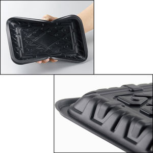 Récipient alimentaire jetable GZ-2S <span class=keywords><strong>plateau</strong></span> à viande en polypropylène rempli <span class=keywords><strong>de</strong></span> minéraux pour emballer et exposer les viandes fraîches et les fruits <span class=keywords><strong>de</strong></span> <span class=keywords><strong>mer</strong></span> - Product Image 4