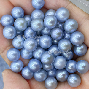 Perlas Naturales <span class=keywords><strong>de</strong></span> Agua Dulce Teñidas <span class=keywords><strong>de</strong></span> Primera Calidad a Precio <span class=keywords><strong>de</strong></span> Fábrica <span class=keywords><strong>de</strong></span> Muses Jewels, Perlas Sueltas Redondas <span class=keywords><strong>de</strong></span> 7 mm a 8 mm para <span class=keywords><strong>la</strong></span> Elaboración <span class=keywords><strong>de</strong></span> Collares - Product Image 3