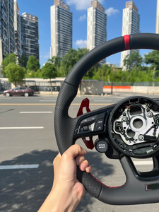 Volante Deportivo Personalizado M Sport de Fibra de Carbono de 3 Radios y 40 mm para <span class=keywords><strong>Audi</strong></span> - Product Image 5