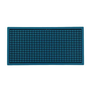 Tapete de Silicona para Barra, Diseño de Rejilla, Antideslizante, Ecológico, Reutilizable, Negro, Protector de Barra, Accesorios para Pub y Club - Product Image 5