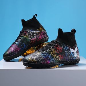 Alekaor - <span class=keywords><strong>Botas</strong></span> de Fútbol para Niños, Unisex, AG FG, Parte Superior de PU, Suela Exterior, Zapatos Deportivos para Exteriores - Product Image 5