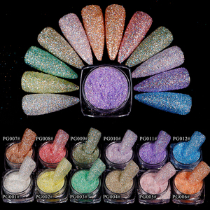 12 tarros/juego <span class=keywords><strong>de</strong></span> polvo brillante para <span class=keywords><strong>uñas</strong></span>, pigmento rosa claro, flores acrílicas 3D, diseño <span class=keywords><strong>de</strong></span> Color caramelo, decoración artística para <span class=keywords><strong>uñas</strong></span> - Product Image 5