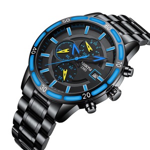Reloj de Lujo para Hombre Drioshipping 2568, Ultrafino, Cronógrafo de Cuarzo, Resistente al Agua, con Caja de Acero Inoxidable - Product Image 3