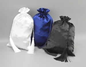Custom Logo Printed Satin Drawstring Eco-Friendly Recyclable Dust Bag Portable <b>Storage</b> for Jewelry <b>Baseball</b> <b>Cap</b> Customized Color - Product Image 5