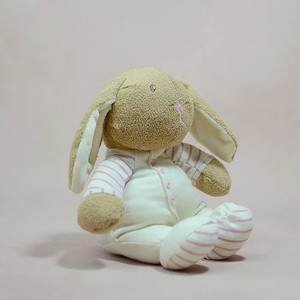 26 cm Super morbido marrone coniglietto peluche Baby compagno rilassante per bambini <span class=keywords><strong>luna</strong></span> piena regalo di compleanno con riempimento in cotone PP - Product Image 2