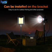 Lampe frontale LED super lumineuse IP65, détachable, à faisceau réglable, à fixation sur la taille, avec fonction de banque d'alimentation, idéale pour le travail, le camping et la randonnée
