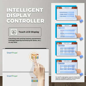 Batterie solaire au lithium 51,2 V 200 Ah 40 kWh, système de stockage d'énergie domestique à basse tension empilable, blanc - Product Image 5