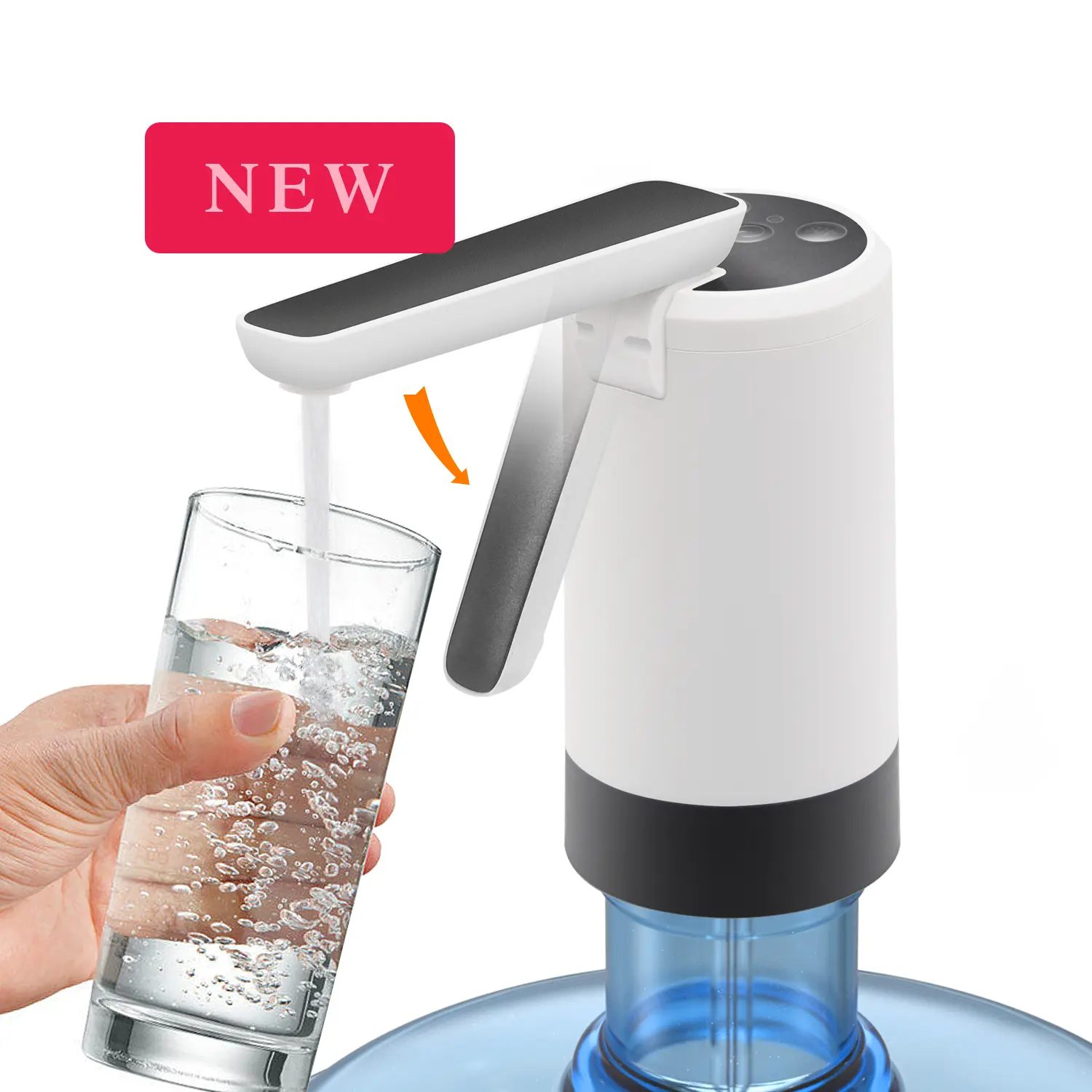 Oplaadbare Drinken Usb Fles 5 Gallon Elektrische Mini Desktop Automatische Draagbare Pomp Water Dispenser