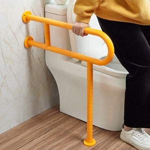 Toilet Grab Bar Stainless Steel Wall Mounted Anti Slip Large U Shape For Elderly And Disabled - Product Image 2