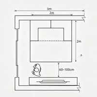 Canapé modulaire en lin beige, canapé de sol avec accoudoirs carrés, canapé combinable de 70 cm, 200/280/300 cm, meubles d'appartement Wabi-sabi