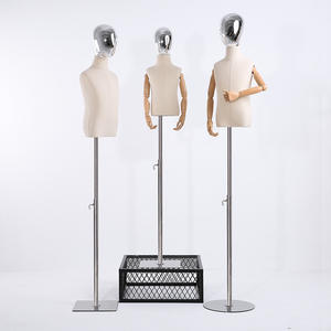 ทองใบหน้าเด็กผู้หญิงเด็กหุ่นเด็กแขนยืดหยุ่นเด็ก Enfant Unisex ครึ่งเด็กหุ่นสําหรับเสื้อผ้าจอแสดงผล - Product Image 4