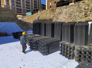 Module de rétention des eaux pluviales en HDPE certifié, haute résistance à la compression, pour l'aménagement paysager - Product Image 2