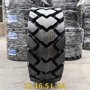 Deep Pattern Skid Steer Bias OTR Tyre 14-17.5NHS TL L-5A Sizes <b>Rubber</b> Stocking Available Other Wheels & Tires - Product Image 5