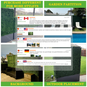 CQ1-1 داخلي العمودي حديقة الديكور DIY الاصطناعي العشب الأخضر جدار النباتات لوحة سياج من شجيرات خشب البقش ل حديقة الخصوصية - Product Image 5