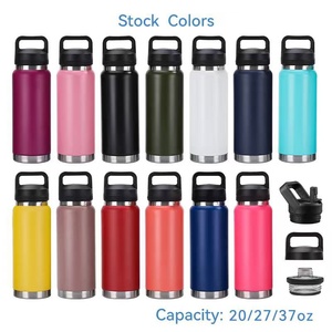Nuevo Vaso Deportivo Transfronterizo de Acero Inoxidable 304 con Doble Capa y Aislamiento al Vacío, Portátil, de Gran Capacidad, para Exteriores - Product Image 2