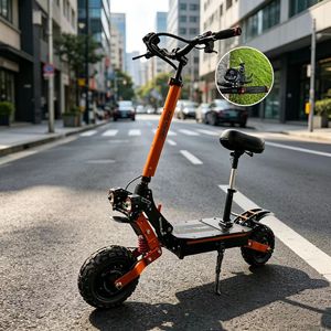 USA Warehouse Stock M11 Adult Electric Scooter 60V 30Ah Dual Motor 11 Inch OffRoad Tire Foldable E Scooter with Adjustable Seat - Product Image 1