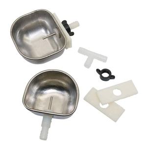 40 PCs ciotola di coniglio bevitore di capezzoli ciotola di acqua potabile in acciaio inossidabile coniglio volpe visone bevitore ciotola di capezzoli - Product Image 3