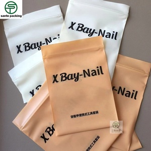 Bolsa con Cierre y Válvula Personalizada de Tamaño Mini, Fabricada con Material PE Biodegradable, para Empacar Herramientas, Ropa, Productos de Belleza y Uñas, Ideal para Calcetines y Zapatos - Product Image 4