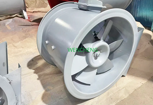 Ventilateur axial WENCHENG en tôle galvanisée, ventilateur durable pour la ventilation et l'échange d'air, ventilateur axial à haut volume - Product Image 3
