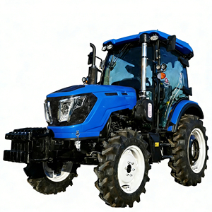 Tracteur 4x4 100 CV, moteur diesel, machine agricole multifonctionnelle, transmission par engrenages, roues agricoles, 4x4 - Product Image 2