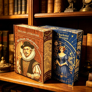 Libro Personalizzato con Copertina Rigida, Stampa UV e Offset, Bordo Verniciato Nero, Collezione Romantica con Rilegatura Dorata - Product Image 3