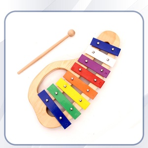 Plaque d'aluminium 8 tons Qin Orff Percussion Qin <span class=keywords><strong>Parent</strong></span>-enfant Aides pédagogiques Puzzle Percussion à la main Qin Vente en gros - Product Image 1
