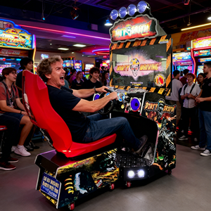 Máquina de Juegos Arcade Más Vendida, Simulador de Carreras de Motos, 360 Grados, para Adultos, Centro de Entretenimiento Comercial Interior - Product Image 1