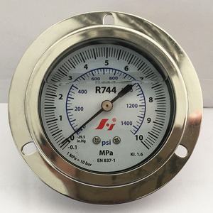 आवरण बी प्रकार के यौगिक गेज प्रकार दौर रिम प्रकार, ग्लिसरीन भरा प्रशीतन दबाव नापने का यंत्र - Product Image 4