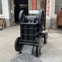 Petit concasseur mobile à marteaux, prix du concasseur d'or pour l'exploitation minière, usine de concassage de roche portable à mâchoires