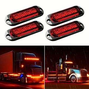 Luz estroboscópica DE EMERGENCIA superbrillante de 4 LED, baliza intermitente, luz de advertencia de nueva condición para camiones, carretillas elevadoras, coches - Product Image 5