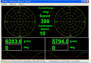 Электрический Промышленный Автоматический YYQ-1000 Промышленный Вентилятор лезвие ротора динамической балансировки машина - Product Image 6