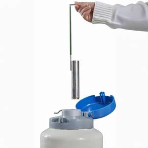 Réservoir d'azote liquide pour insémination artificielle en aluminium YDS-2-30 2L, prix des Dewars pour la <span class=keywords><strong>formation</strong></span> - Product Image 2