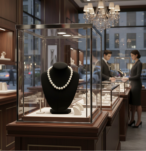 Elegante Collar de Cuentas de Resina Vintage Hecho a Mano, Joyería Artesanal Premium, Regalo para Bodas y Ocasiones Especiales - Product Image 3