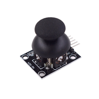 Module de joystick de jeu à double axe HW-504, bouton XY, levier de commande en métal PS2, capteur KY-023 pour kit de démarrage DIY Ar-du-in-o