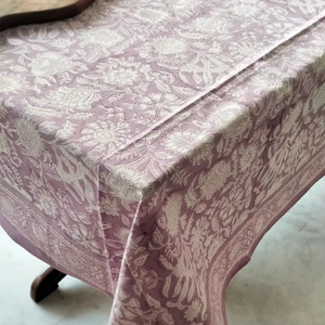 100% coton bloc imprimé Floral Design nappe lavable en Machine fête de mariage décoratif maison Table couverture - Product Image 1