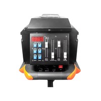 BOTAI 1000W DMX LED Follow Spot Light avec support Faisceau à haute intensité pour les performances RGBW Lumières laser blanches Contrôle facile
