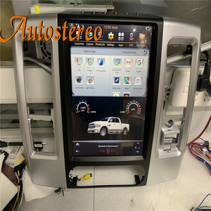 Reproductor Multimedia para coche estilo Tesla, unidad principal de navegación GPS con Radio y grabadora, <span class=keywords><strong>4G</strong></span>, Android 11, <span class=keywords><strong>8</strong></span> + 2009, para Dodge RAM 2018-128 - Product Image 3