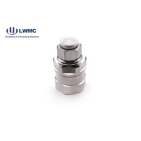 Conector de cable 7/8 4,3/10 conector tipo abrazadera de enchufe macho para cable coaxial 7/8