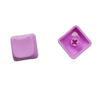 Aflion 1U Cute Cat Meow Head Shape Cool Gaming ANSI/ISO Layout Plastic Blank Keycap for Mechanical Keyboard Customized Color
