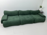 Ensemble de canapé modulaire en forme de L multifonctionnel en tissu moderne personnalisé pour salon appartement