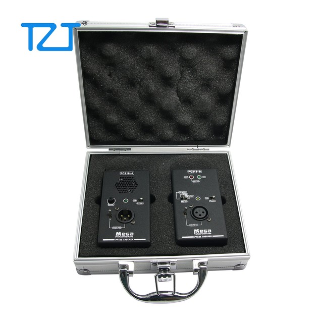 TZT PC218 Phase Polarity Tester Checker Detector Audio Speaker Microphone Sound Testing