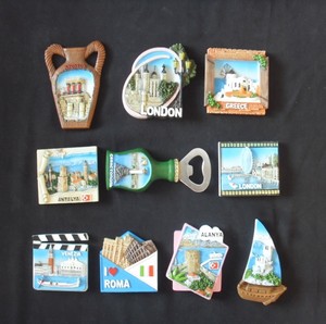 Nevera magnética 3D Knossos Creta <span class=keywords><strong>Grecia</strong></span> para recuerdo, decoración turística del hogar, artesanías de poliresina y regalos, paisaje vívido personalizado - Product Image 6